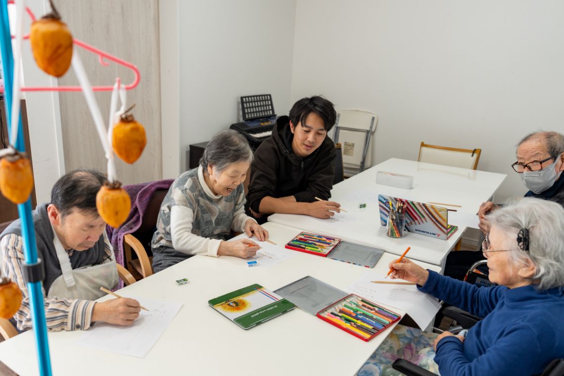 ご利用中の利用者様の写真
